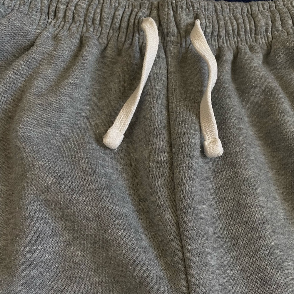 Gray Sweatpants with Drawstring - Picture 2 of 4
